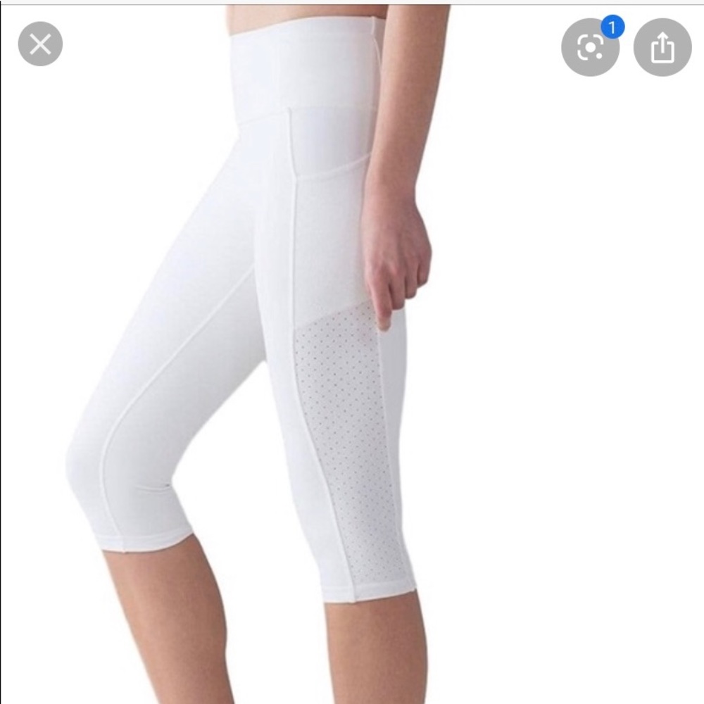 Lululemon ‘Mind Over Miles’ capri leggings sz2